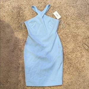 Likely Carolyn dress size 10 baby blue